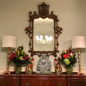 VTG XL Chinoiserie Birds